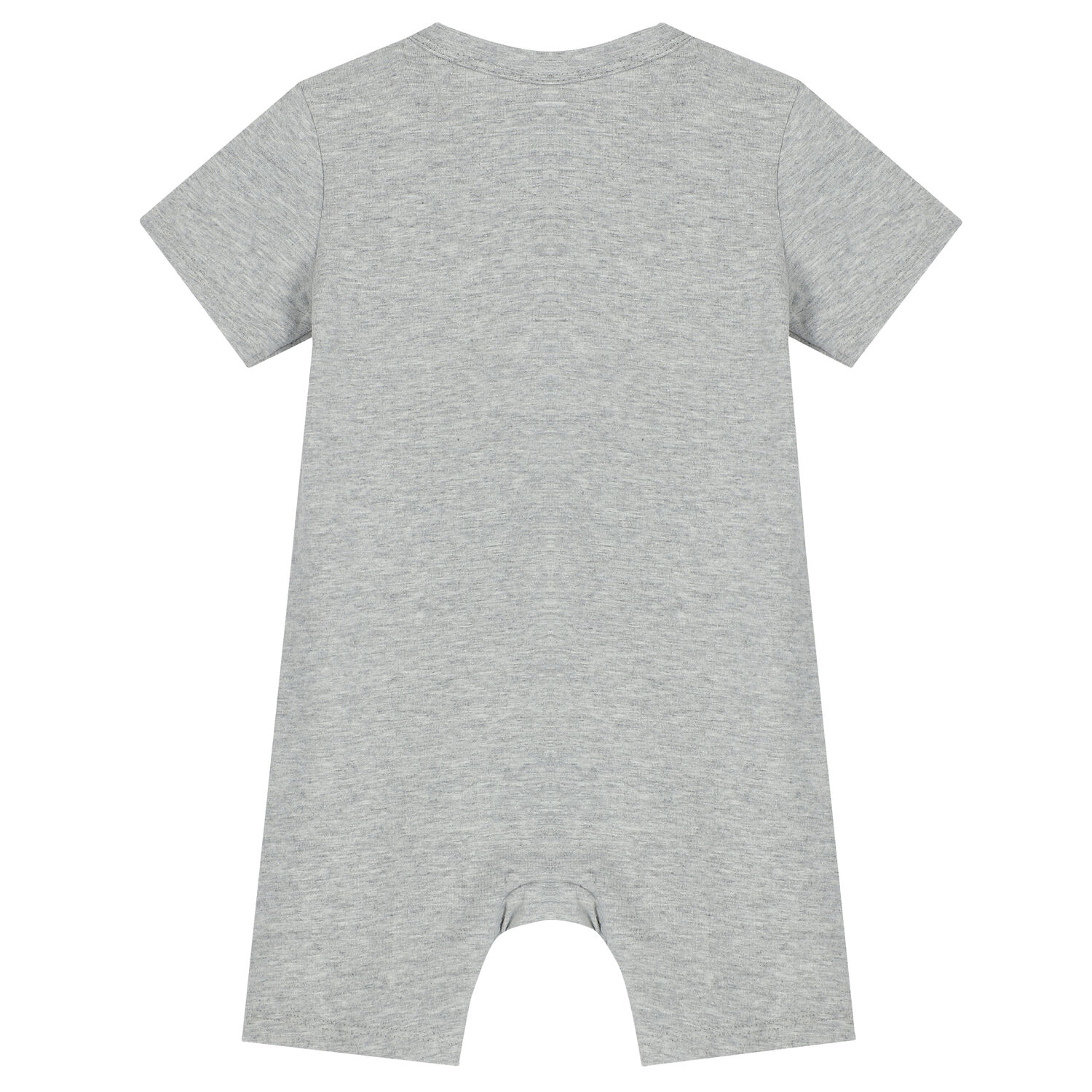 Baby Boys Beige Logo Romper, 2, hi-res