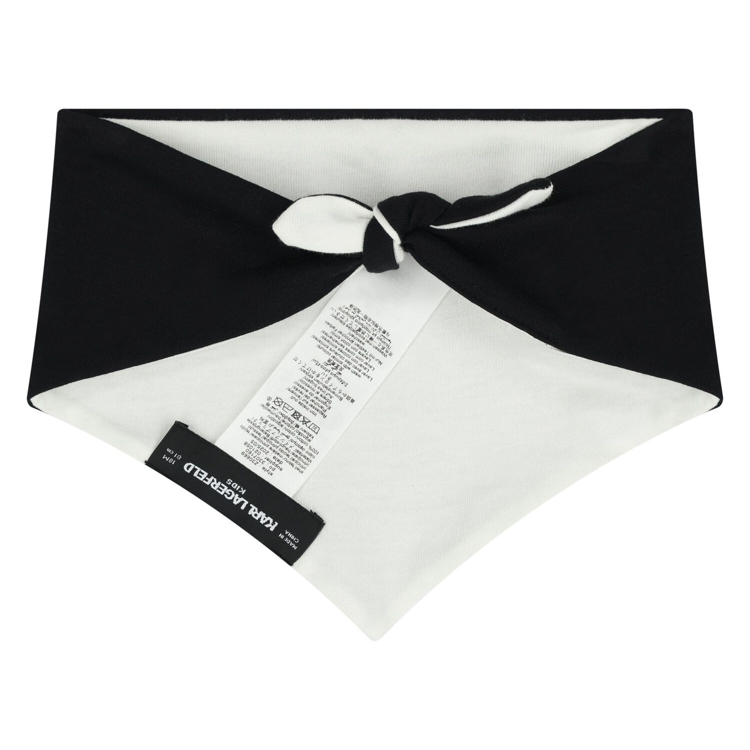 Younger Boys White & Black Trousers Set, 1, hi-res