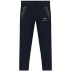 Boys Navy Logo Joggers, 1, hi-res