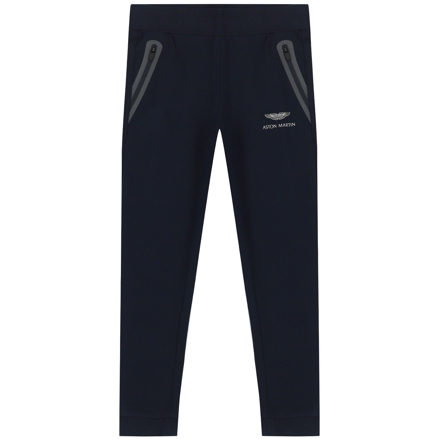 Boys Navy Logo Joggers, 1, hi-res
