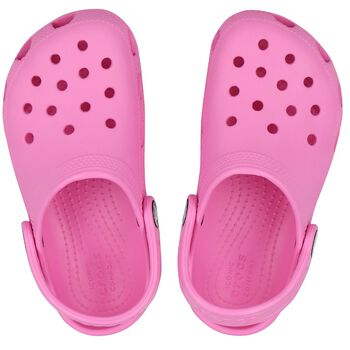 Girls Pink Classic Clogs Sandals