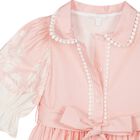 Girls Pink & White Floral Dress, 1, hi-res