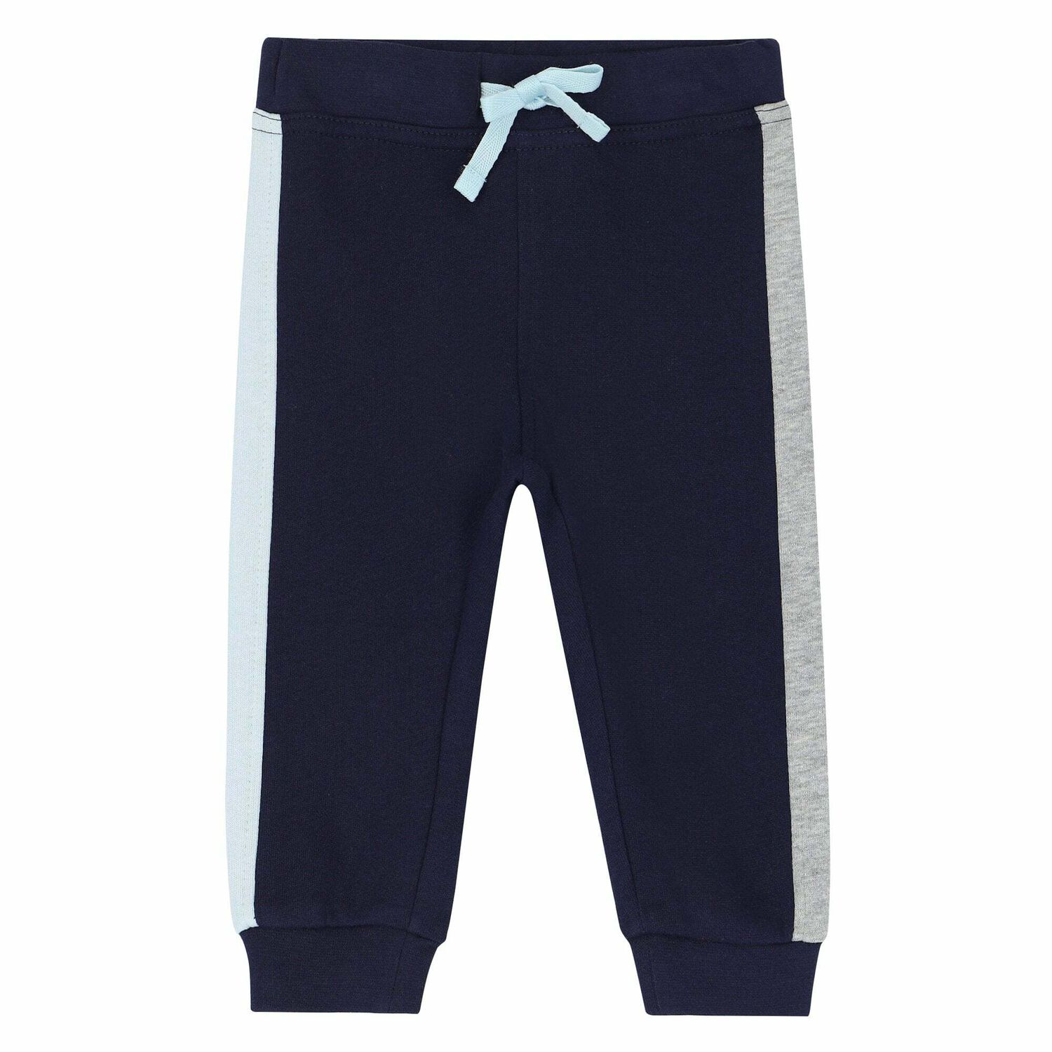 Baby Boys Blue & Grey Tracksuit, 1, hi-res image number null