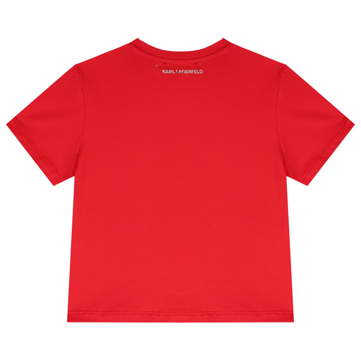 Girls Red Logo T-Shirt, 1, hi-res image number null