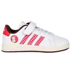 Girls White & Pink Grand Court Minnie Trainers, 1, hi-res