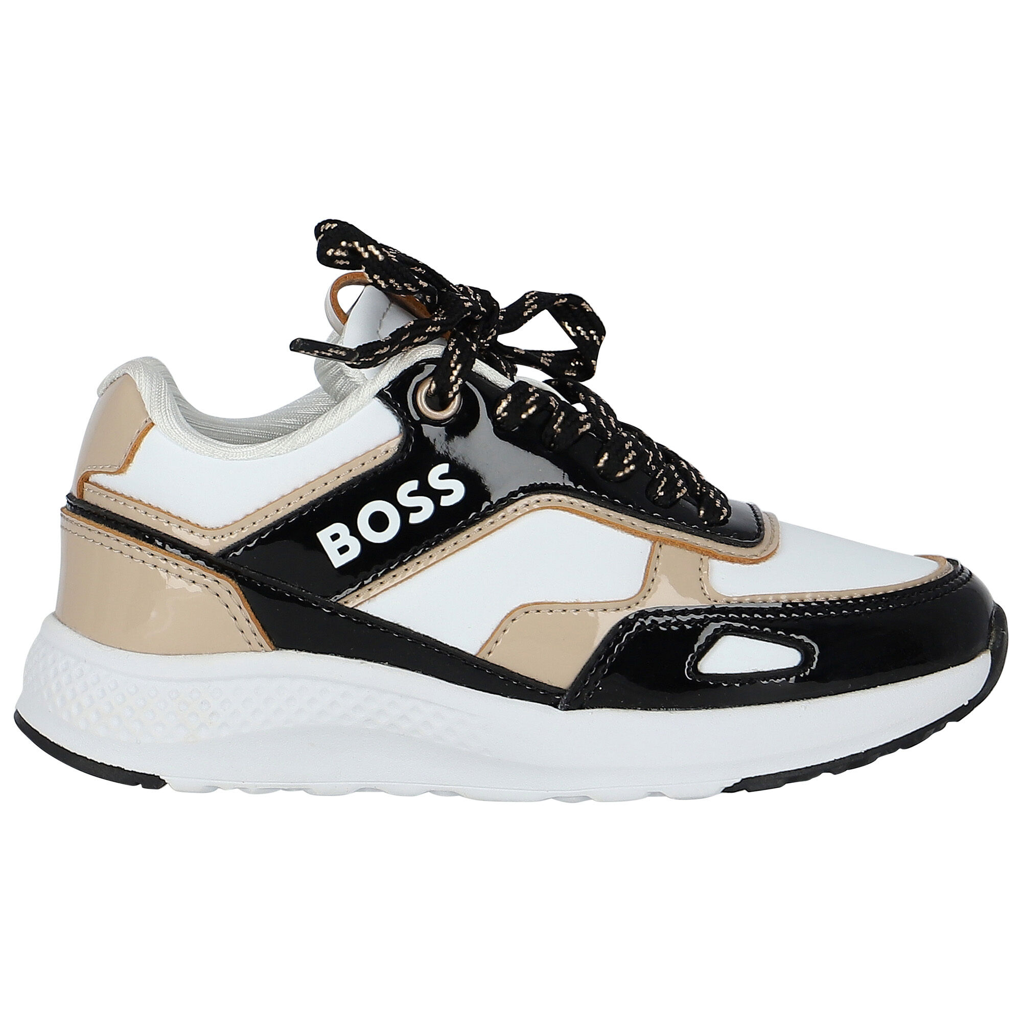 Girls hugo cheap boss trainers