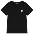 Boys Black Medusa T-Shirt, 1, hi-res
