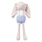 Beige, White & Blue Rabbit Toy, 2, hi-res