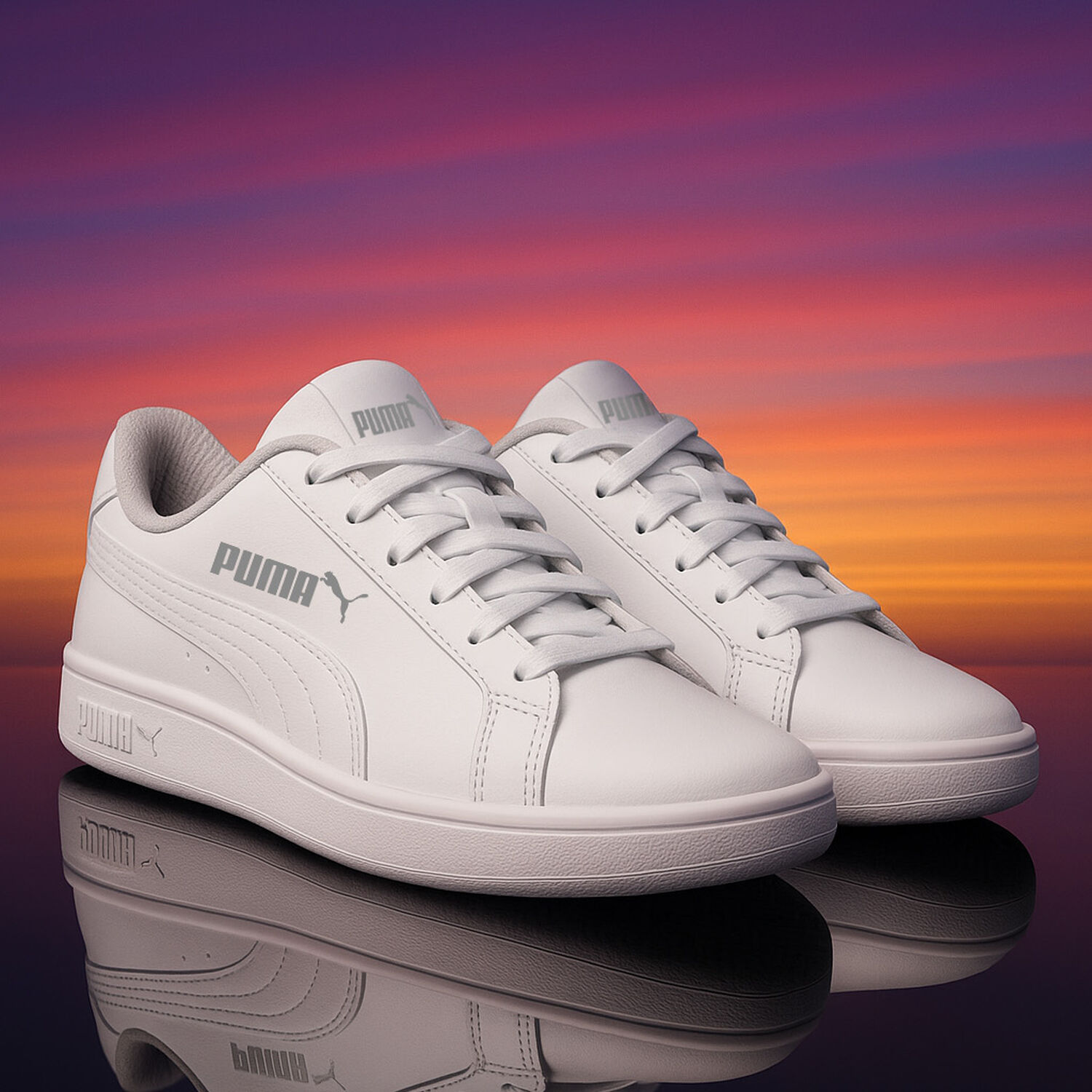 White Logo Trainers, 2, hi-res image number null