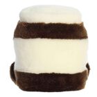 Palm Pals Ivory & Brown Silky Chocolate Spread Soft Toy ( 13CM ), 1, hi-res