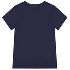 Navy Blue Teddy Bear Logo T-Shirt, 2, hi-res
