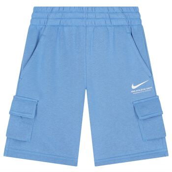 Boys Blue Logo Shorts