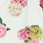 Girls White Floral Swimsuit, 1, hi-res