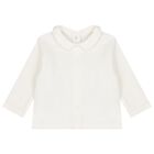 Baby Boys Ivory, Beige & Grey Dungaree Set, 1, hi-res