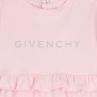 Younger Girls Pink Logo Dress, 1, hi-res