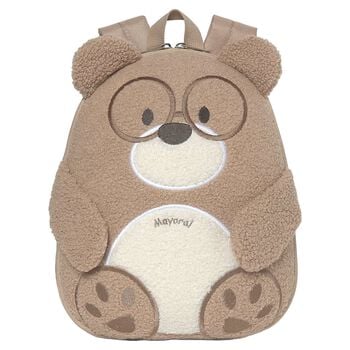 Younger Boys Beige Teddy Bear Backpack ( 30cm )