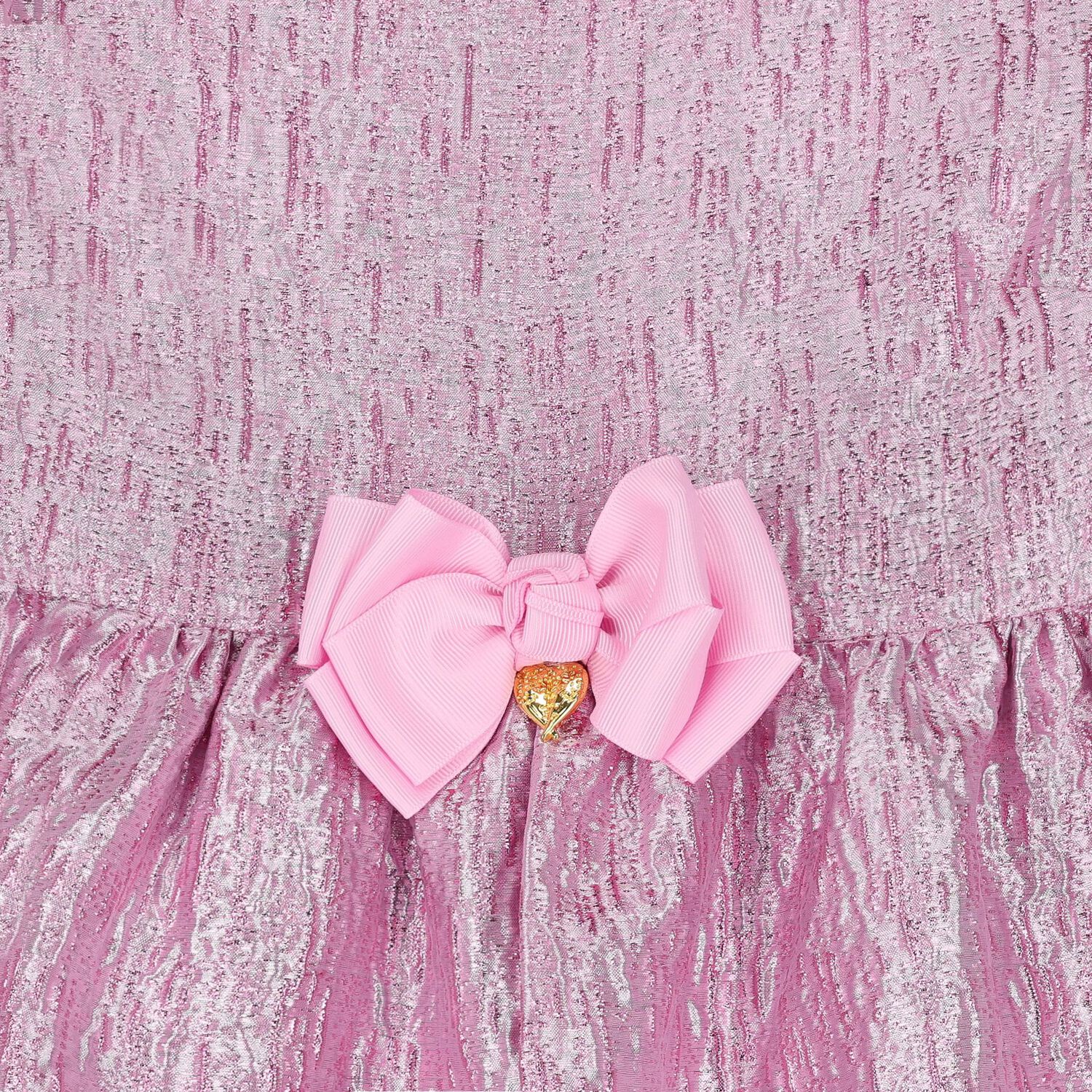 Girls Pink Tiered Dress, 2, hi-res image number null