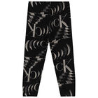 Boys Black Logo Joggers, 1, hi-res