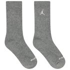 Boys Black, Red & Grey Jordan Logo Socks ( 3-Pack ) , 1, hi-res