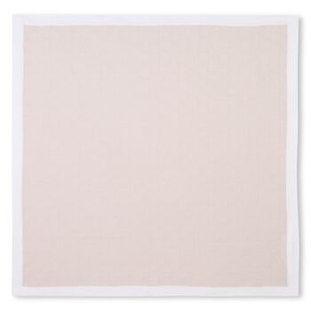 Baby Girls Ivory & Pink Logo Blanket