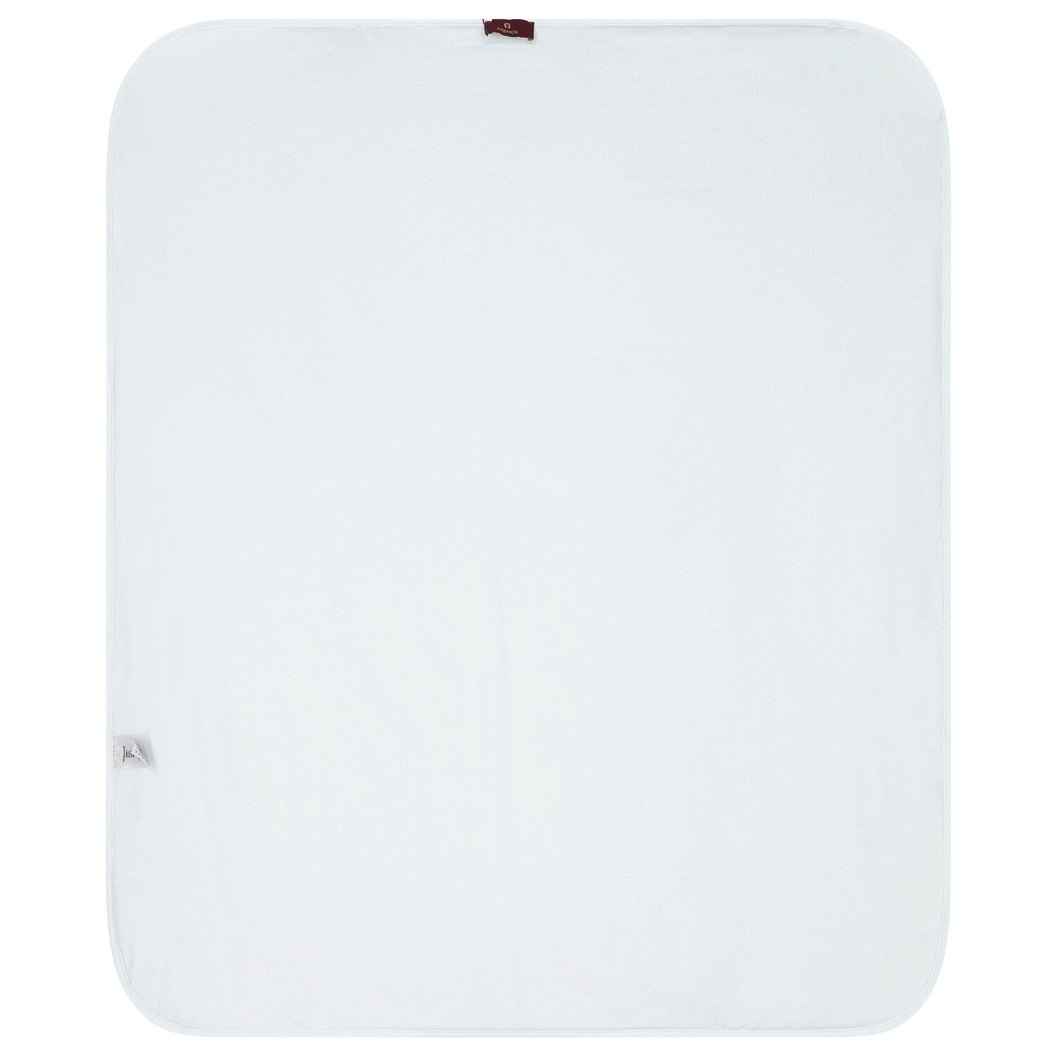 Baby Boys White & Blue Teddy Bear Blanket, 3, hi-res