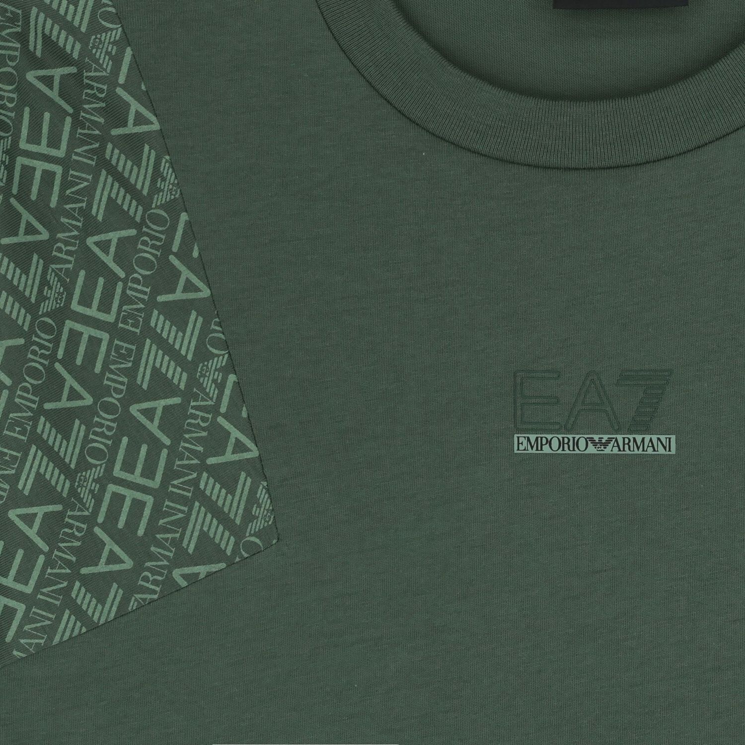 Boys Green Logo T-Shirt, 1, hi-res