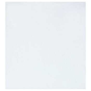 Baby Girls White Flower Baby Blanket