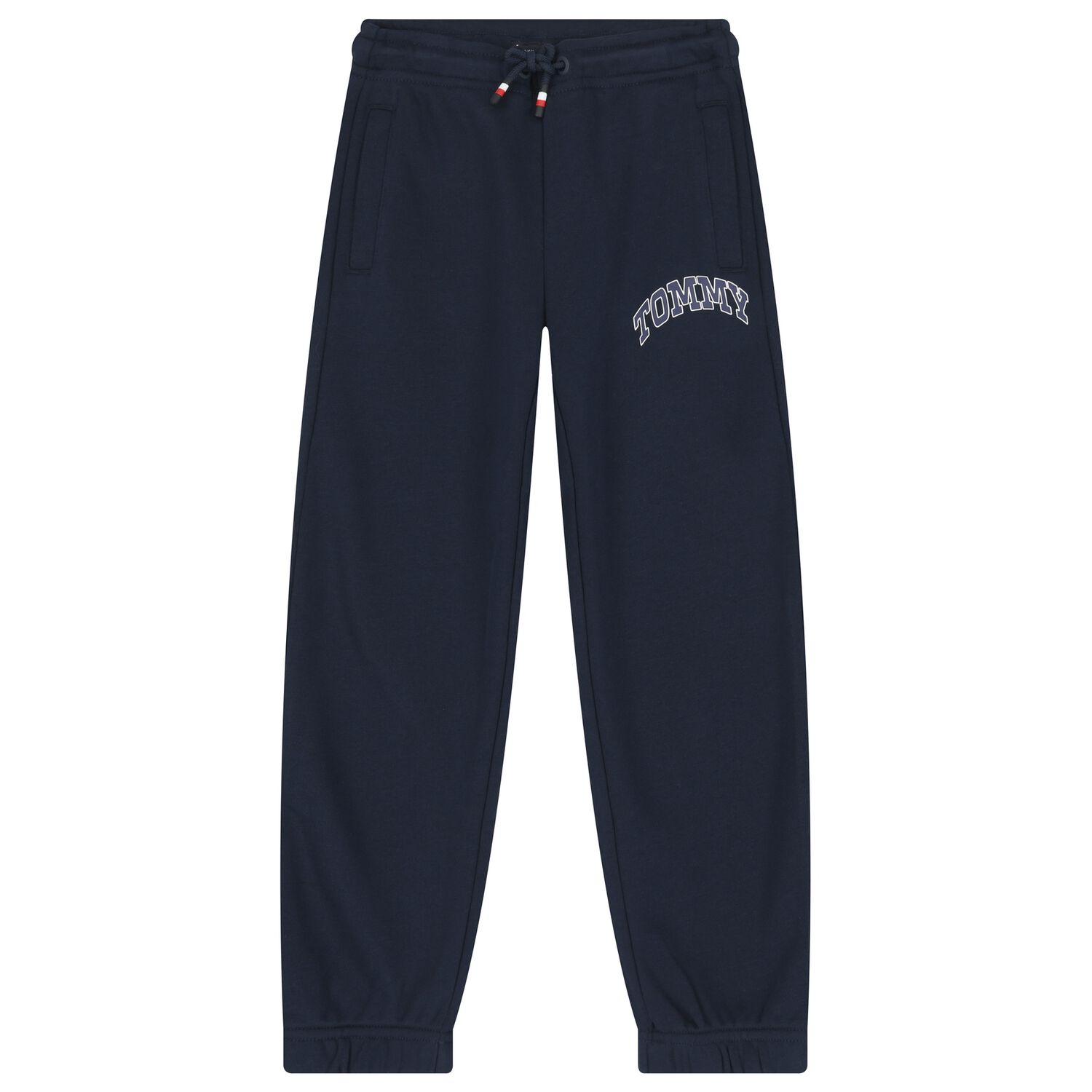 Boys Navy Blue Logo Joggers, 1, hi-res image number null