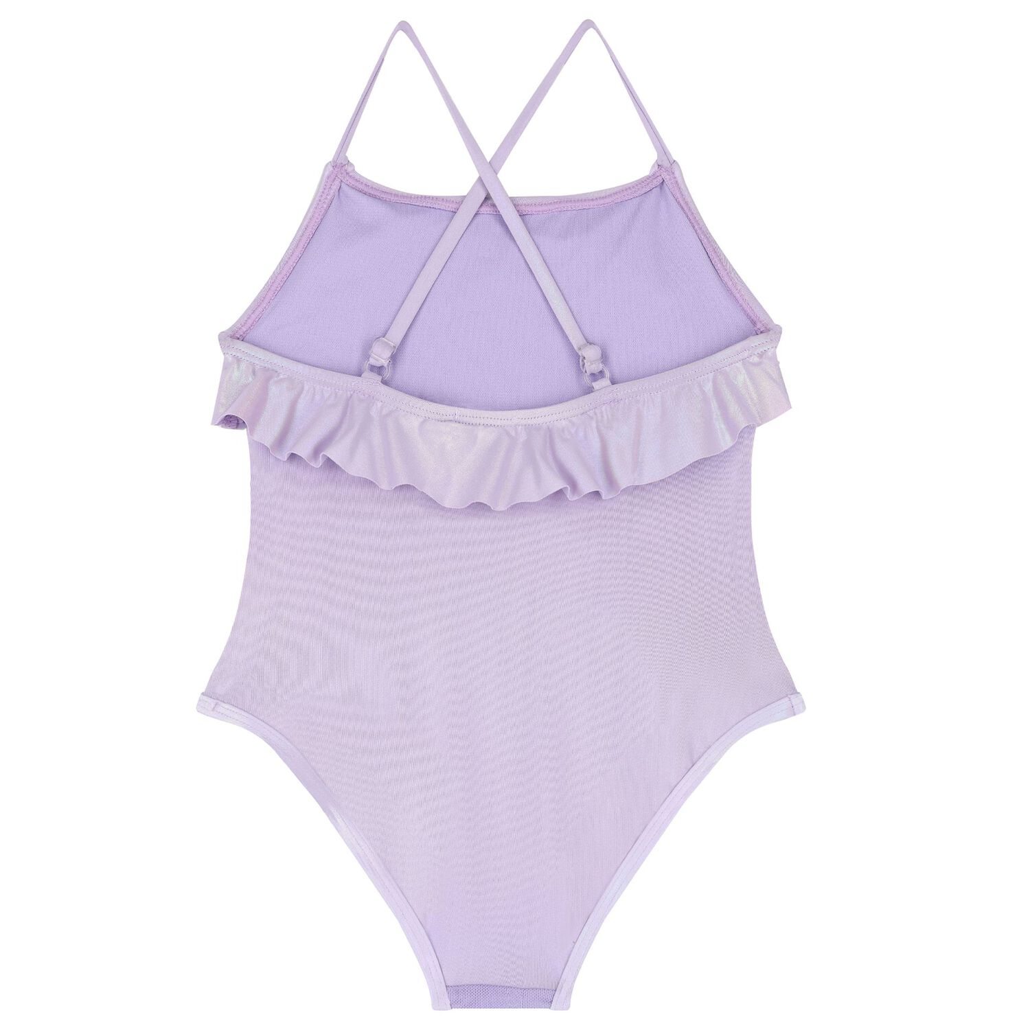 Girls Purple Sequins Swimsuit, 1, hi-res
