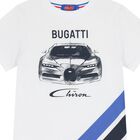 Boys White Logo T-Shirt, 1, hi-res