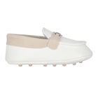 Baby Boys Ivory Pre-Walker Moccasins, 1, hi-res