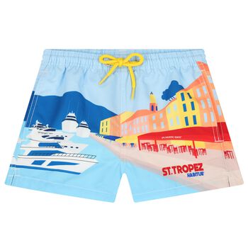 Boys Blue Swim Shorts