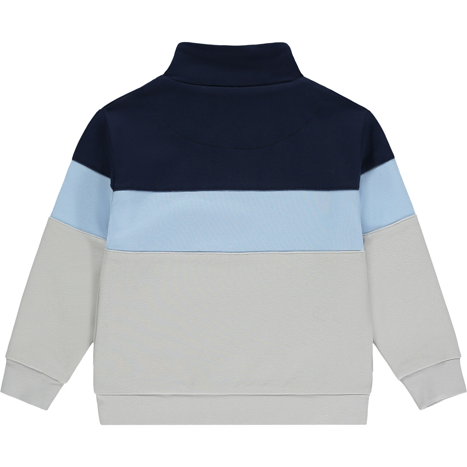 Boys Grey & Blue Logo Tracksuit, 1, hi-res