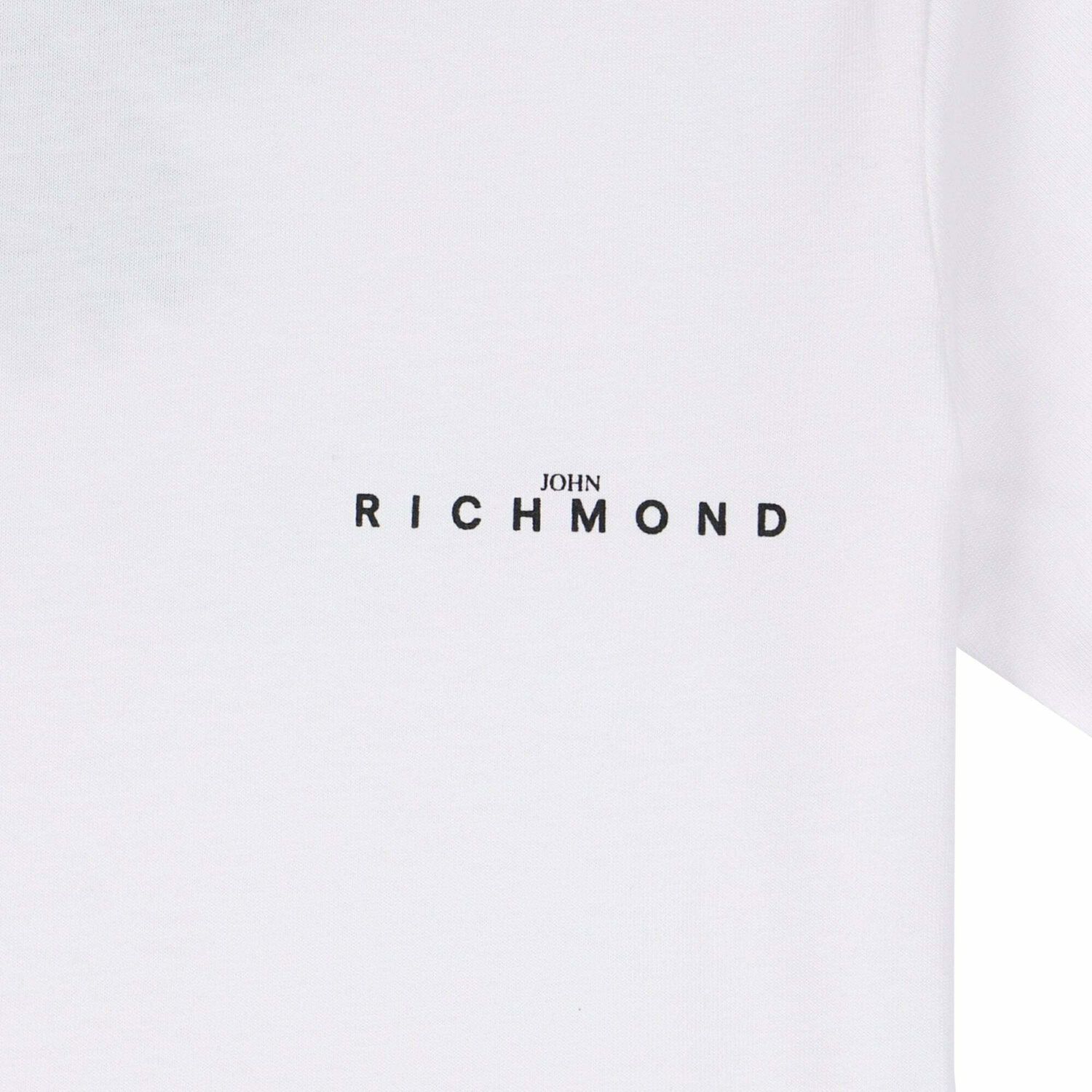 Boys White Logo T-Shirt, 1, hi-res