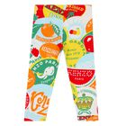 Younger Girls Pink & Ivory Logo Leggings Set, 1, hi-res