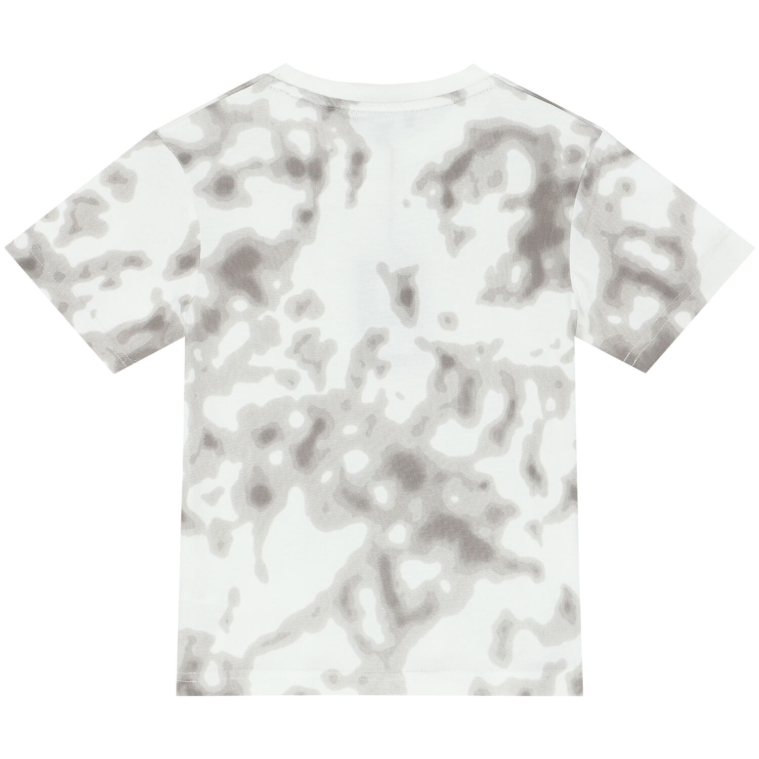White & Grey Logo T-Shirt, 1, hi-res