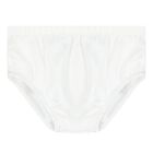 Younger Girls White Satin Dress Set, 1, hi-res