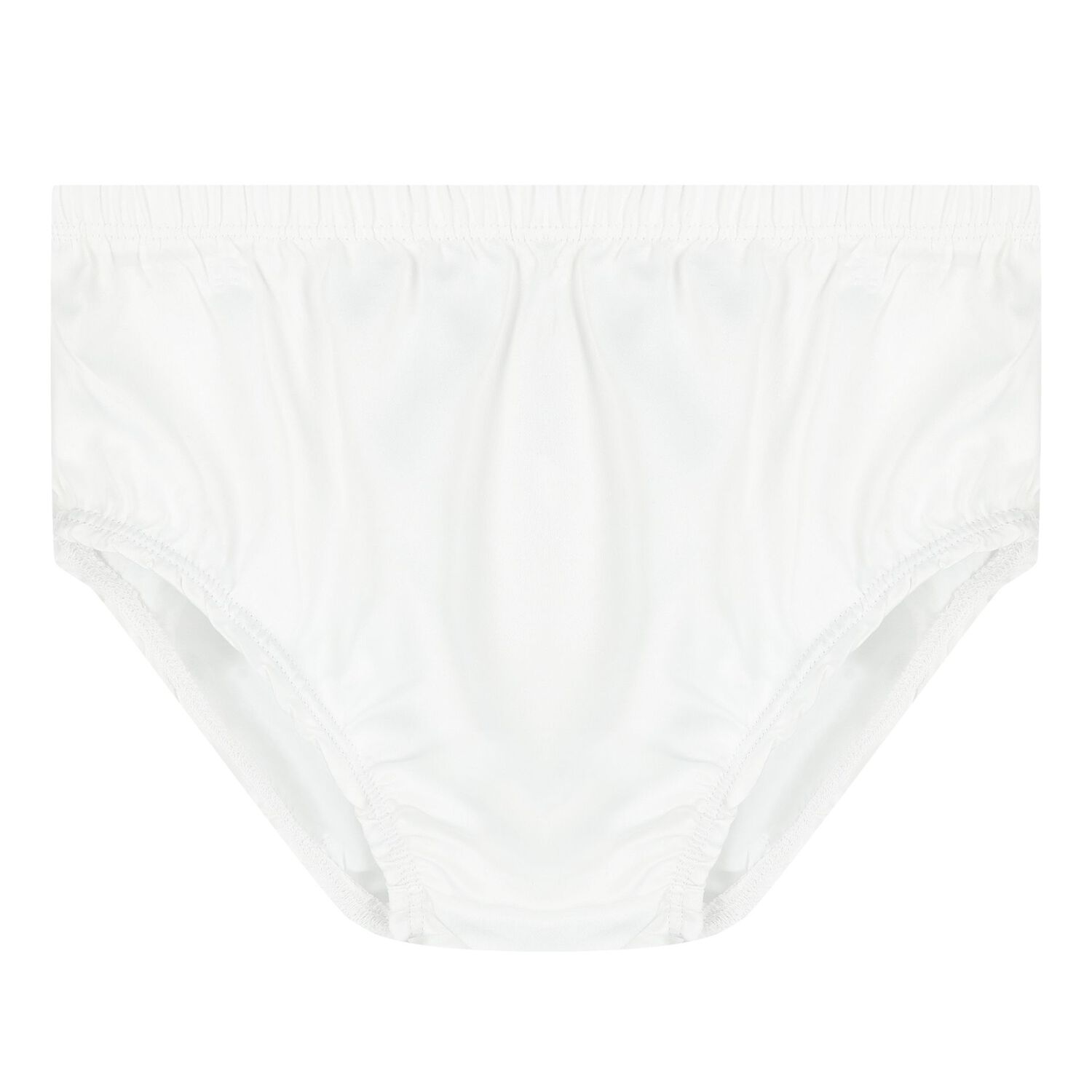 Younger Girls White Satin Dress Set, 1, hi-res image number null