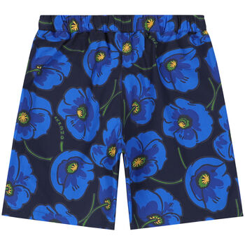 Boys Blue Poppy Poplin Shorts