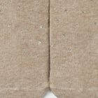 Younger Girls Beige & Gold Heart Tights, 3, hi-res