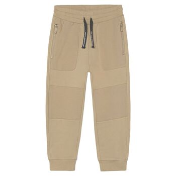 Boys Beige Joggers