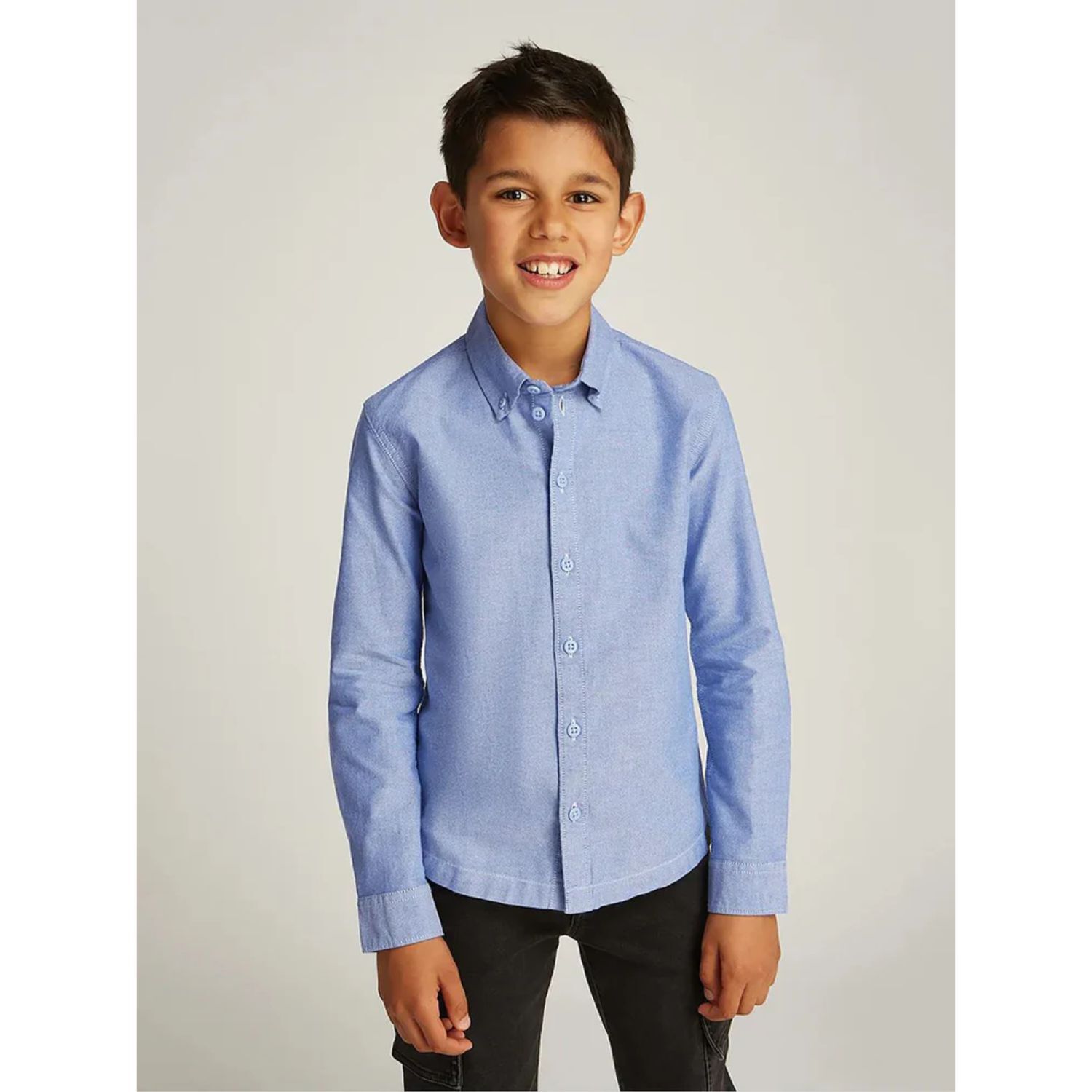 Boys Blue Logo Shirt, 1, hi-res image number null