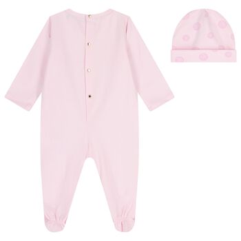 Baby Girls Pink Medusa Babygrow Gift Set