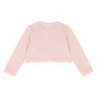 Younger Girls Pink Knitted Cardigan, 2, hi-res