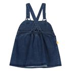 Baby Girls Ivory & Blue Denim Skirt Set, 1, hi-res