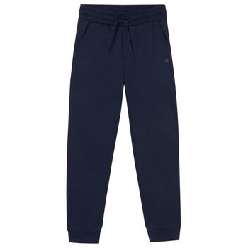 Boys Navy Blue Joggers