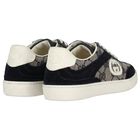 Beige GG logo Canvas Trainers, 1, hi-res