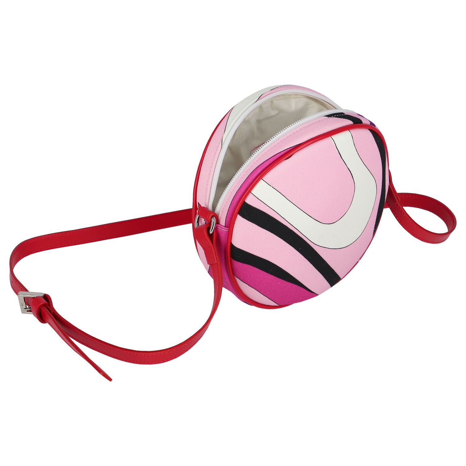 Girls Pink Iride Handbag, 1, hi-res