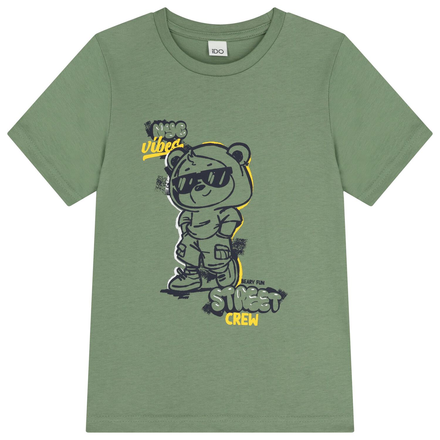 Boys Green & Navy Blue Shorts Set, 3, hi-res