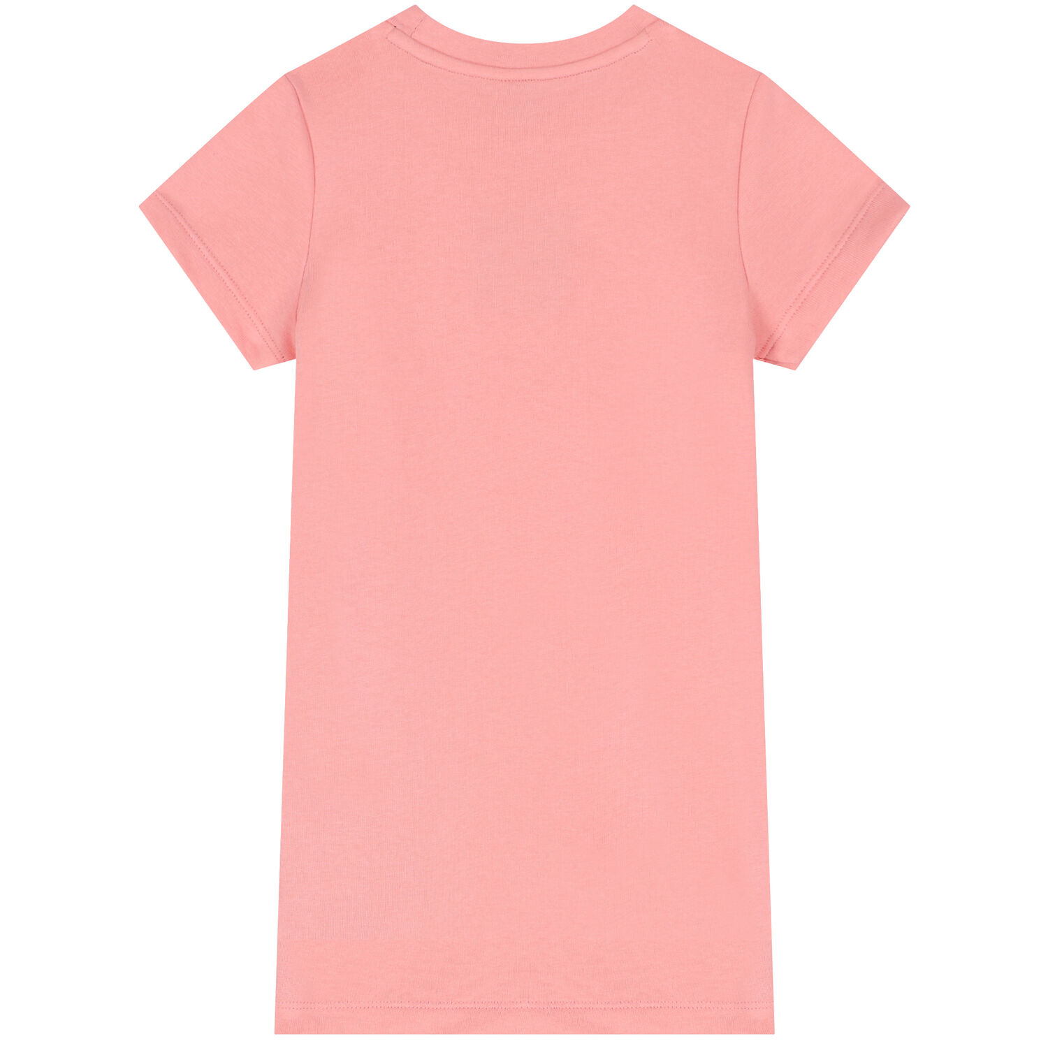 Girls Pink Logo T-Shirt Dress, 2, hi-res
